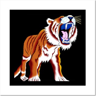 Saber-Toothed Tiger Posters and Art